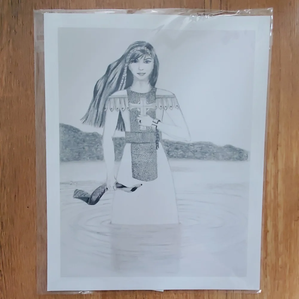 Wisdoms Warrior art‎ print